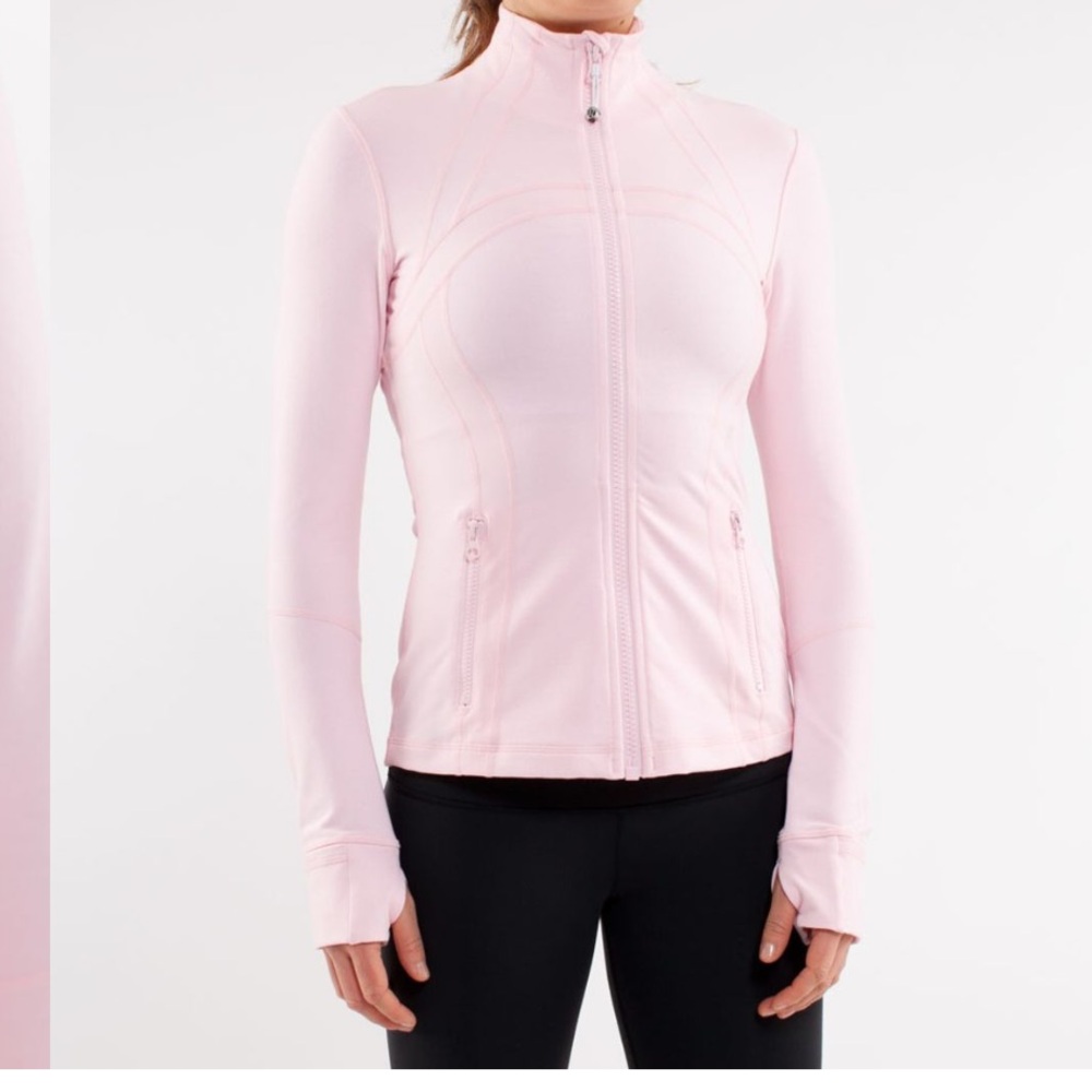 Lululemon define light pink heather pink size 8